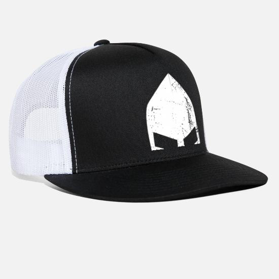 spartan helmet new white' Trucker Cap 
